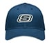 Baseball Hat, NAVY/GRAY Accessories Lateral View