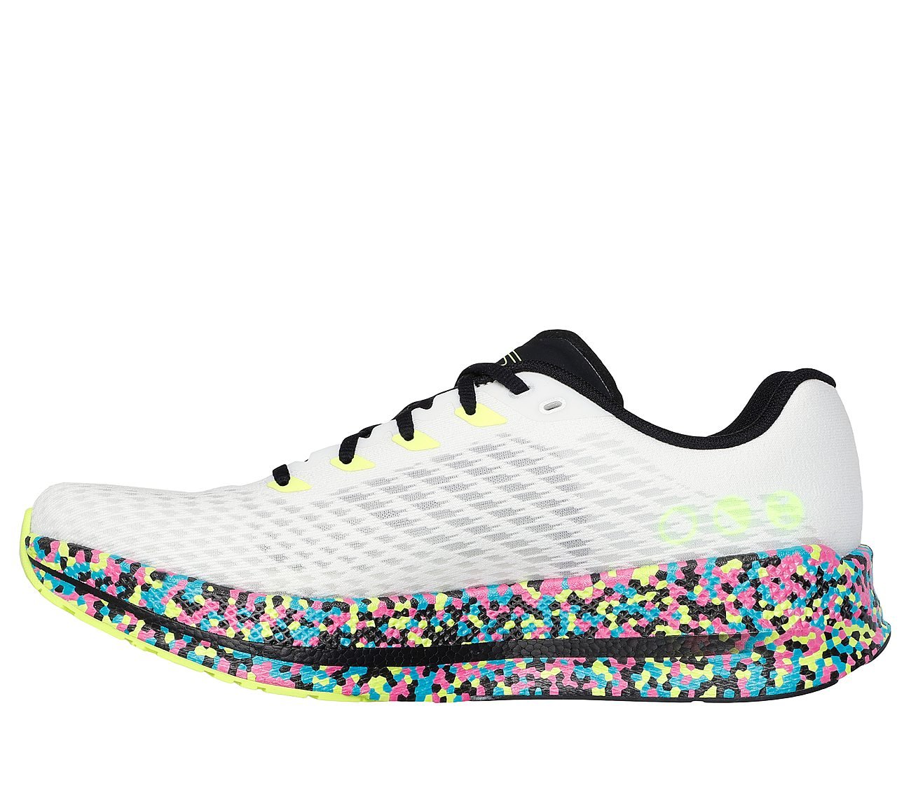 GO RUN RAZOR 5, WHITE/MULTI Footwear Left View