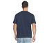 SPLIT TRIPLE S HALFTONE CREW, NNNAVY Apparels Top View