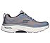MAX CUSHIONING ARCH FIT, GREY/NAVY Footwear Right View