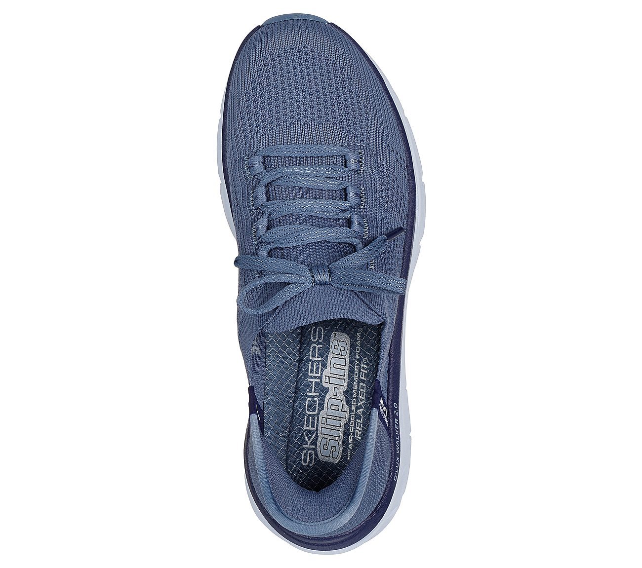 D'LUX WALKER 2.0-THRILL MOVEMENT, SLATE Footwear Top View