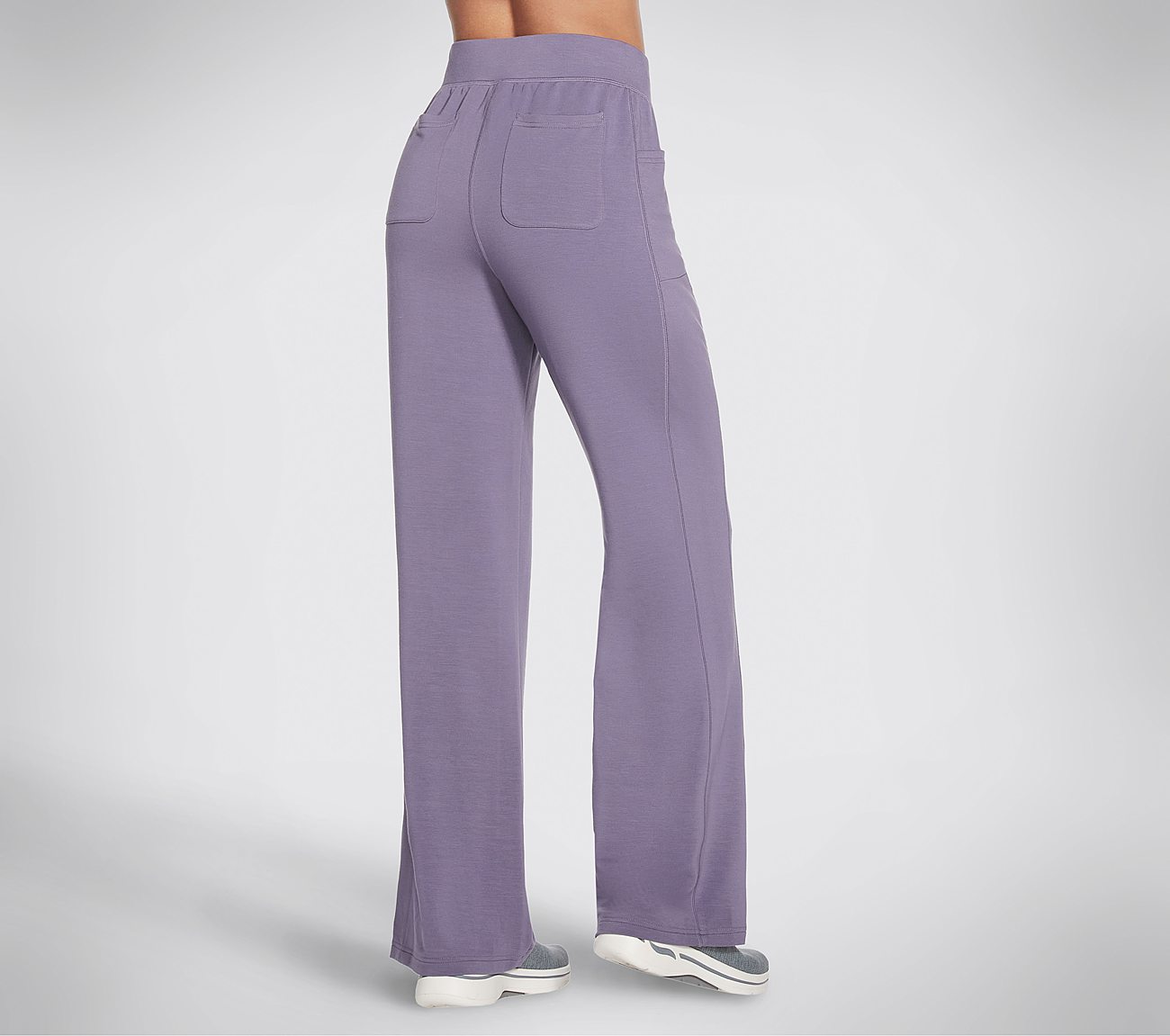 RESTFUL 4 POCKET PANT, GREY/PURPLE Apparel Top View