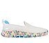 GO WALK 6 - ICONIC HEARTS, WHITE/MULTI Footwear Lateral View