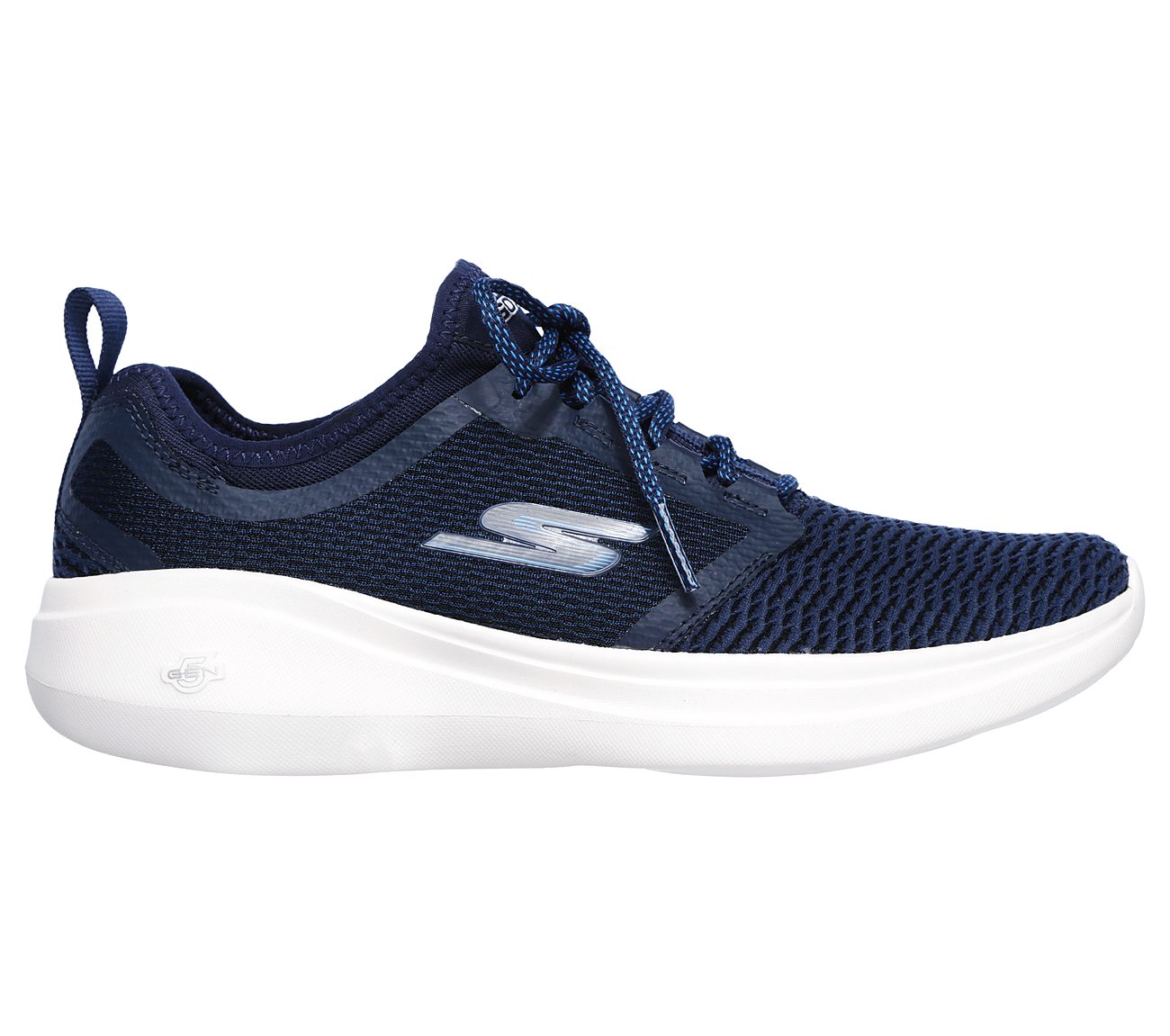 GO RUN FAST -, NAVY/BLUE Footwear Right View