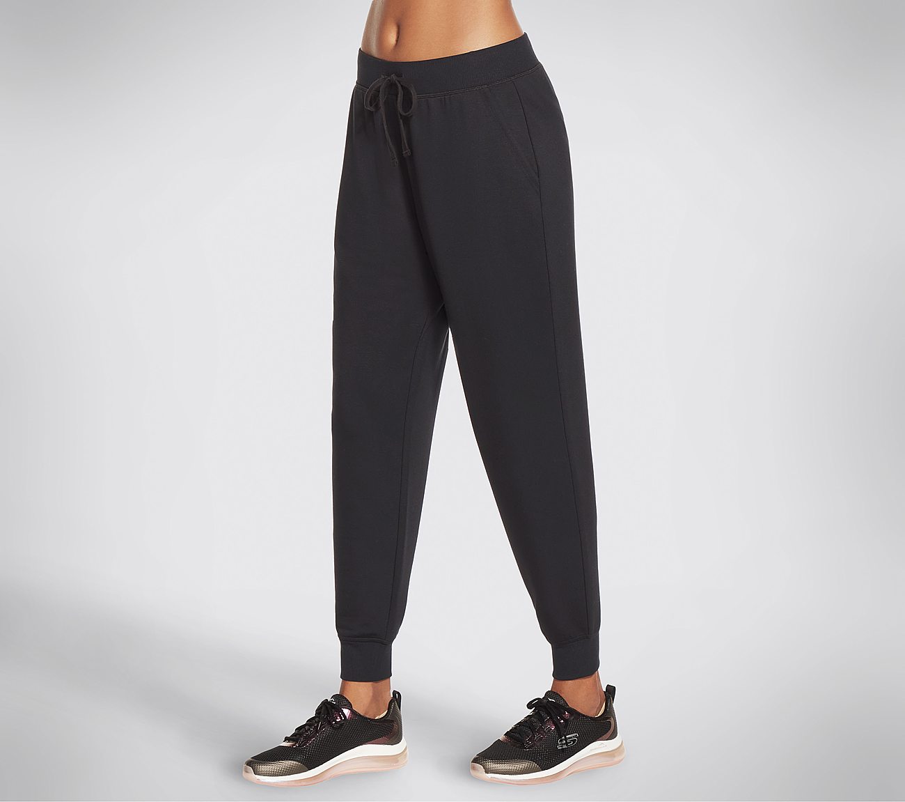 RESTFUL JOGGER, BBBBLACK Apparels Bottom View