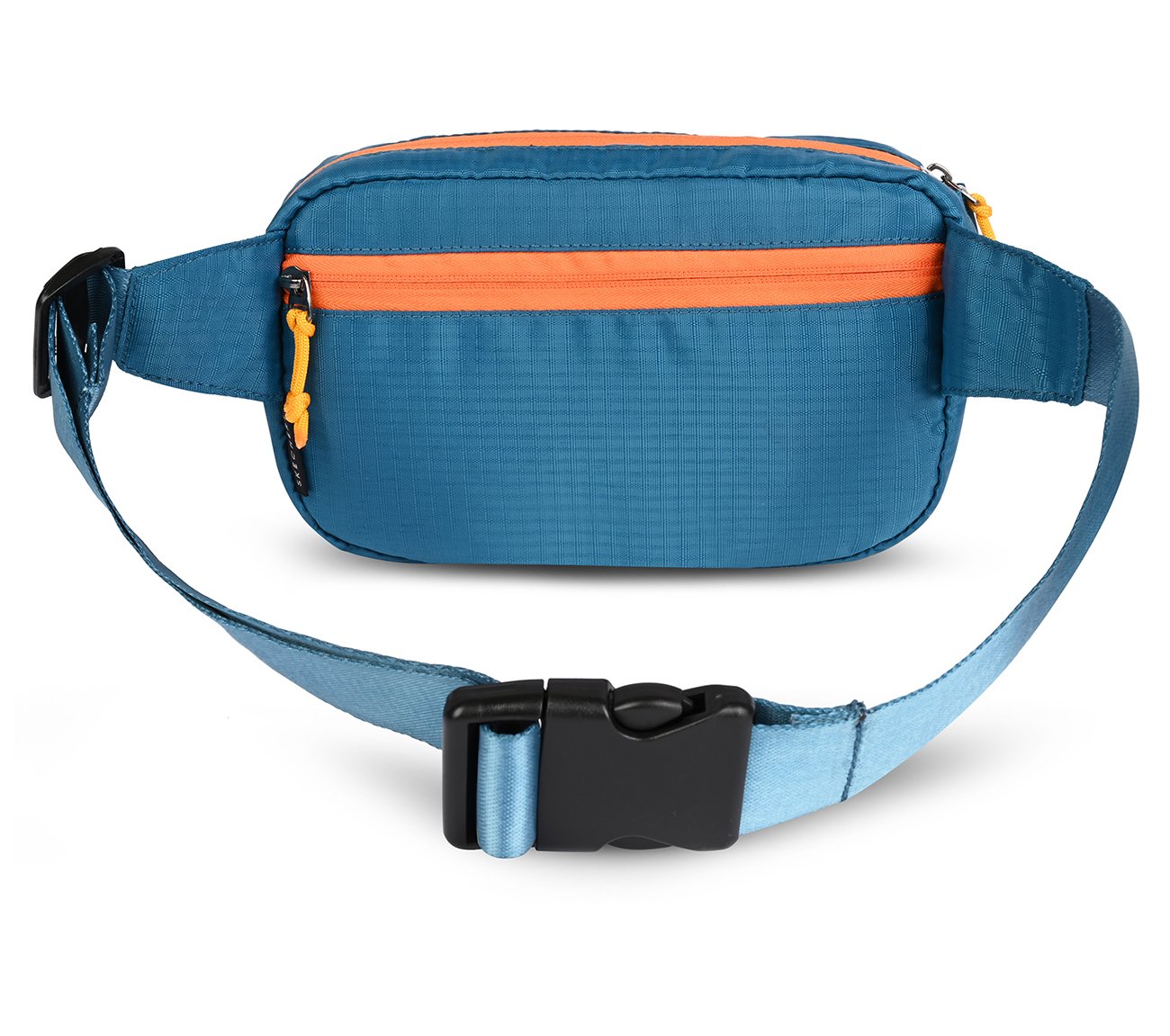 SKECHERS COLORBLOCK WAISTBAG, TURQ/ORG