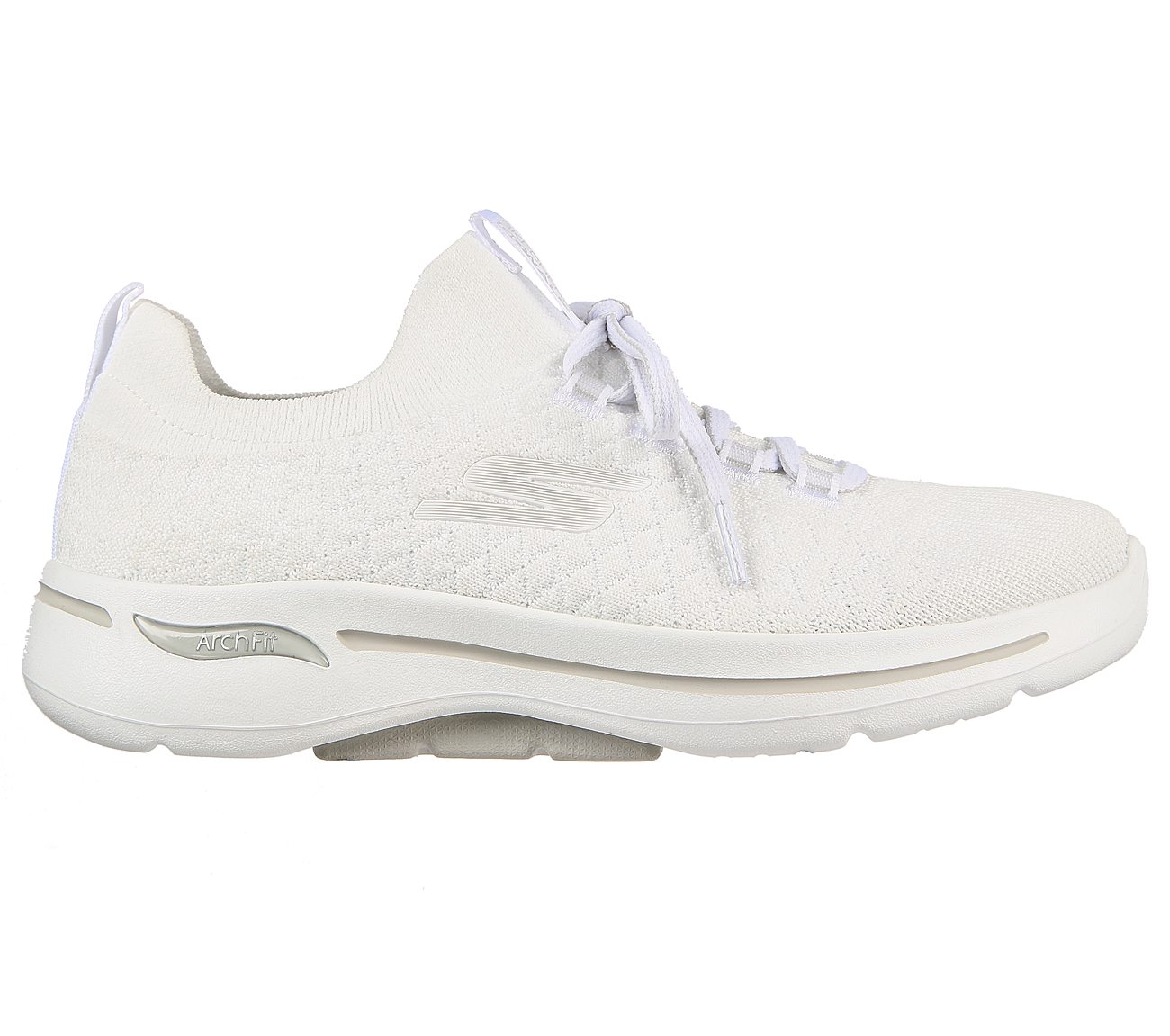 GO WALK ARCH FIT - PEACHY, WWWHITE Footwear Right View