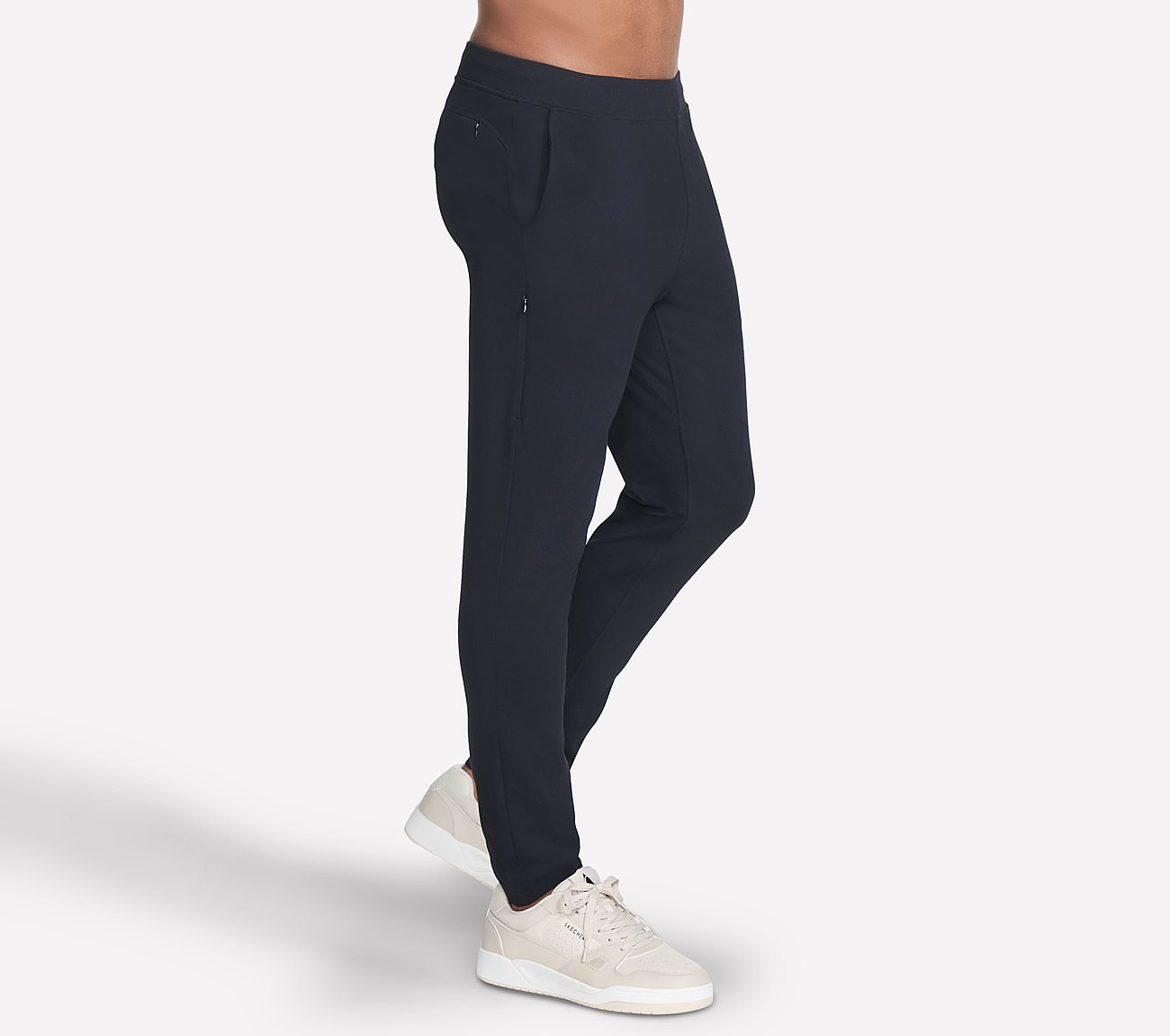 SKECHERS SLIP-IN PANT CONTROLLER TAPERED, BBBBLACK Apparel Bottom View