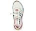 MIRA-RETRO ROW, NATURAL/MULTI Footwear Top View