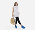 SLEEVELESS JACKET, OFFWHITE