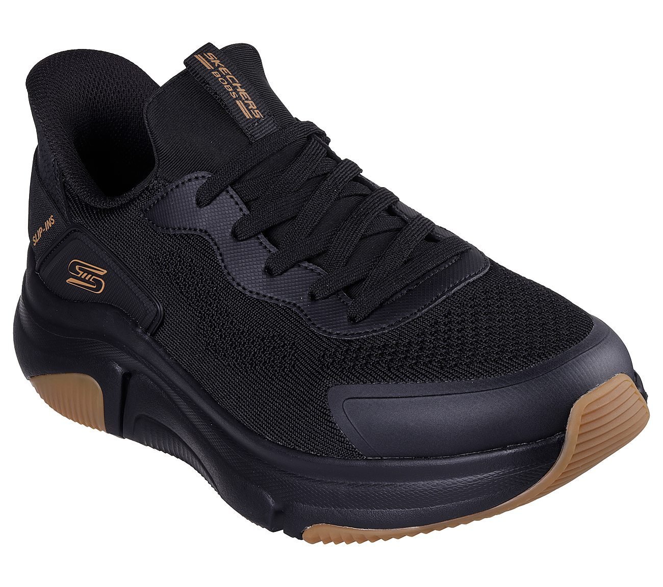 BOBS SPARROW FLEX-STEADY EDGE, BBLACK Footwear Right View
