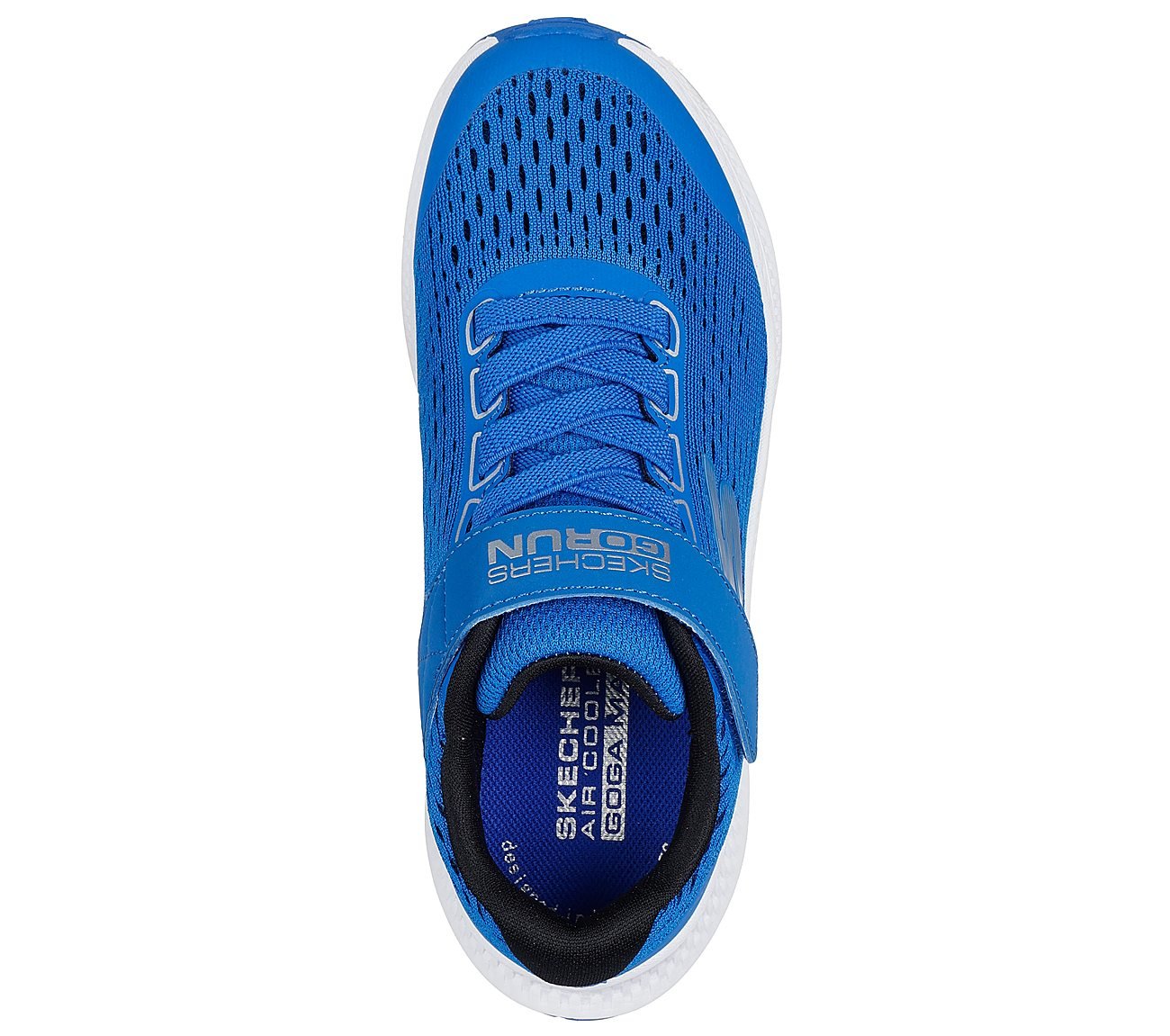 GO RUN CONSISTENT 2, BLUE/BLACK Footwear Top View