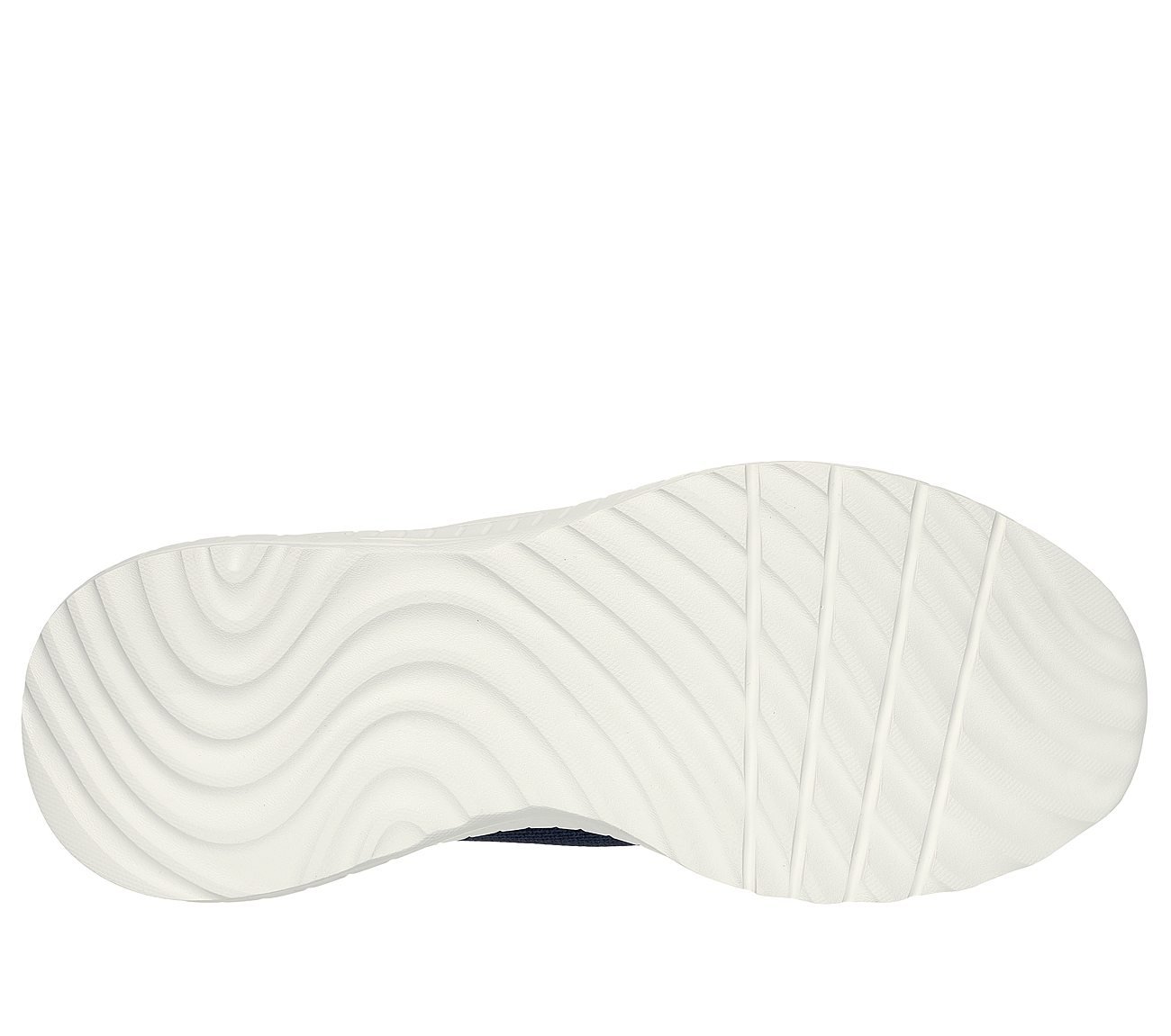 SKECHERS SLIP-INS: BOBS SPORT SQUAD CHAOS- Daily Hype, NAVY Footwear Bottom View