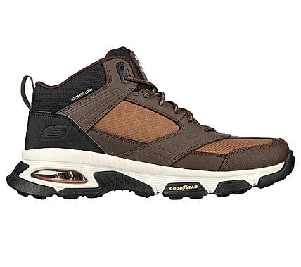 SKECH-AIR ENVOY, BROWN Footwear Right View