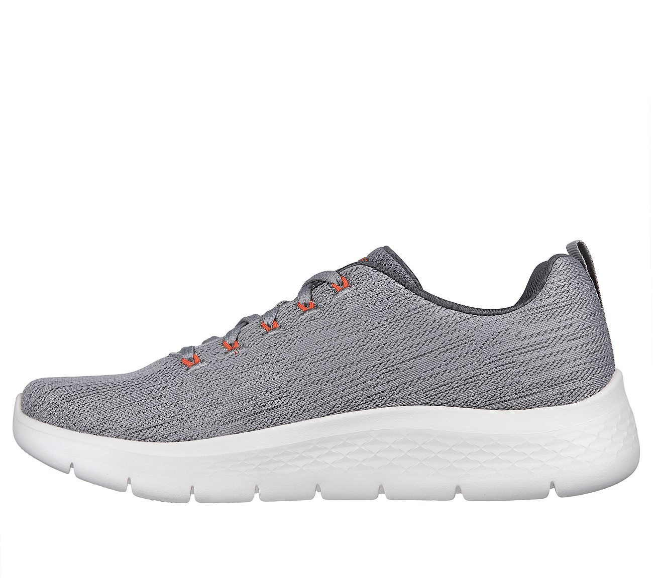 GO WALK FLEX, GREY/ORANGE Footwear Left View