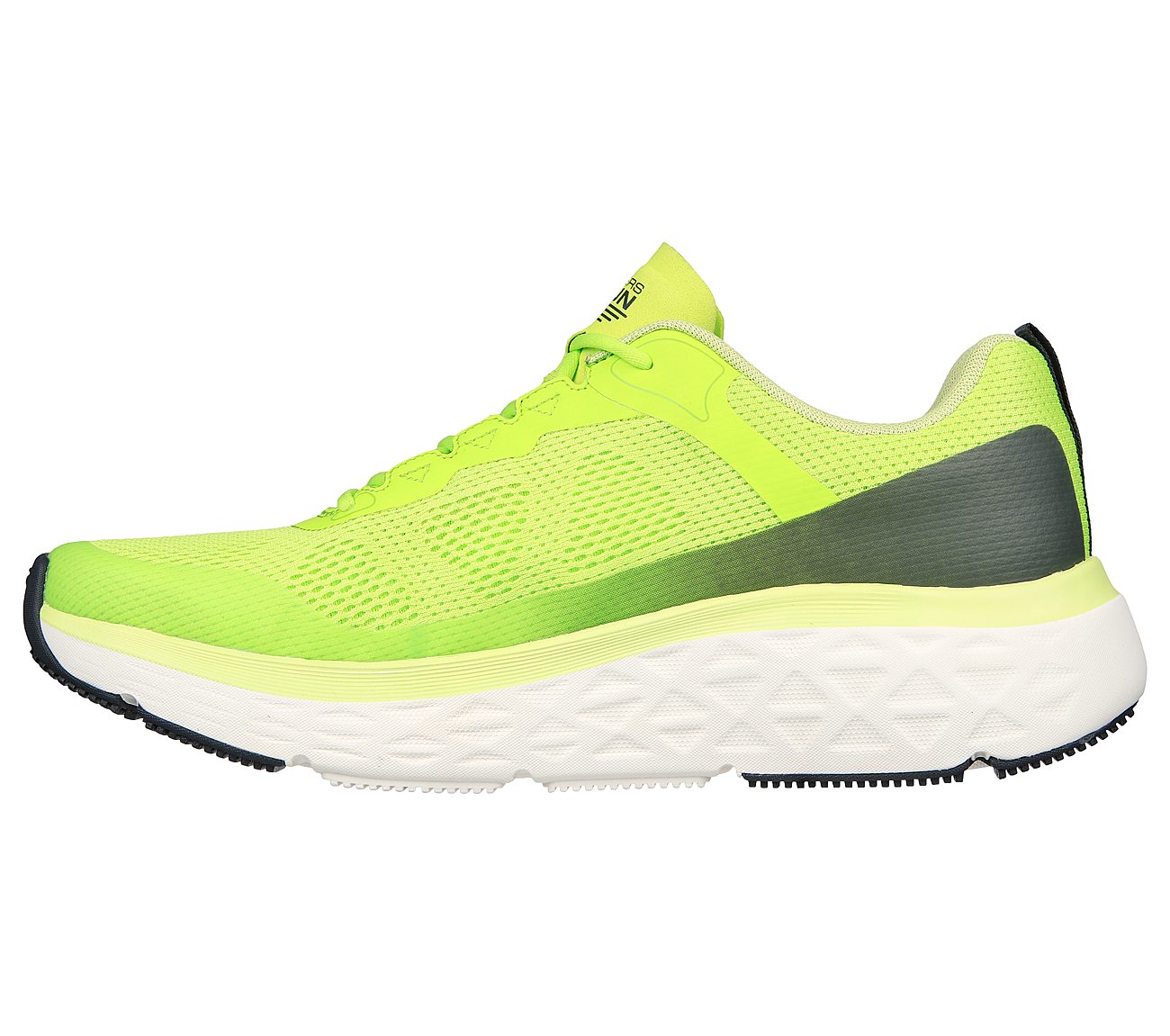 MAX CUSHIONING DELTA, LIME Footwear Left View