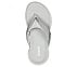 GO WALK FLEX SANDAL - SUNLIT, GRAY Footwear Top View
