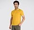 SS BUTTON DOWN POLO, YELLOW