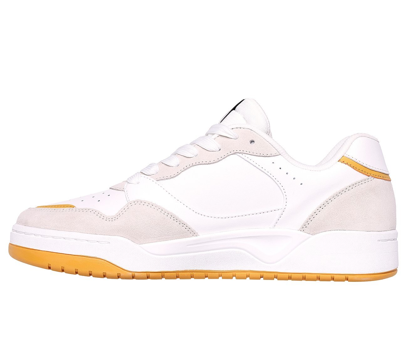 KOOPA - VOLLEY LOW LIFESTYLE, WHITE YELLOW Footwear Left View