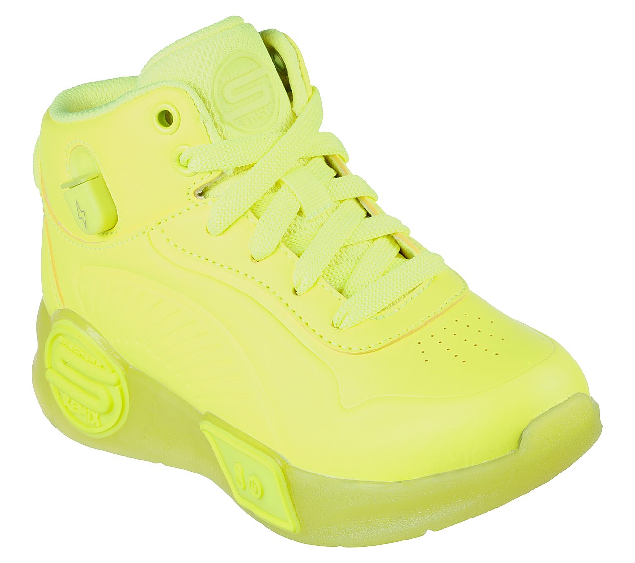 S-LIGHTS REMIX, NEON/YELLOW Footwear Right View