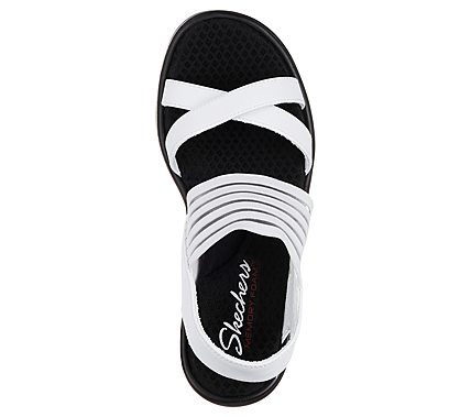 RUMBLERS - SOLAR BURST, WWWHITE Footwear Top View