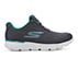 GO RUN 400 - SOLE, CHARCOAL/TURQUOISE