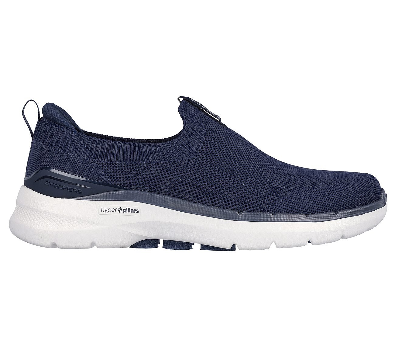 Skechers Navy Go Walk 6 Warnock Mens Slip On Shoes - Style ID: 216267 ...