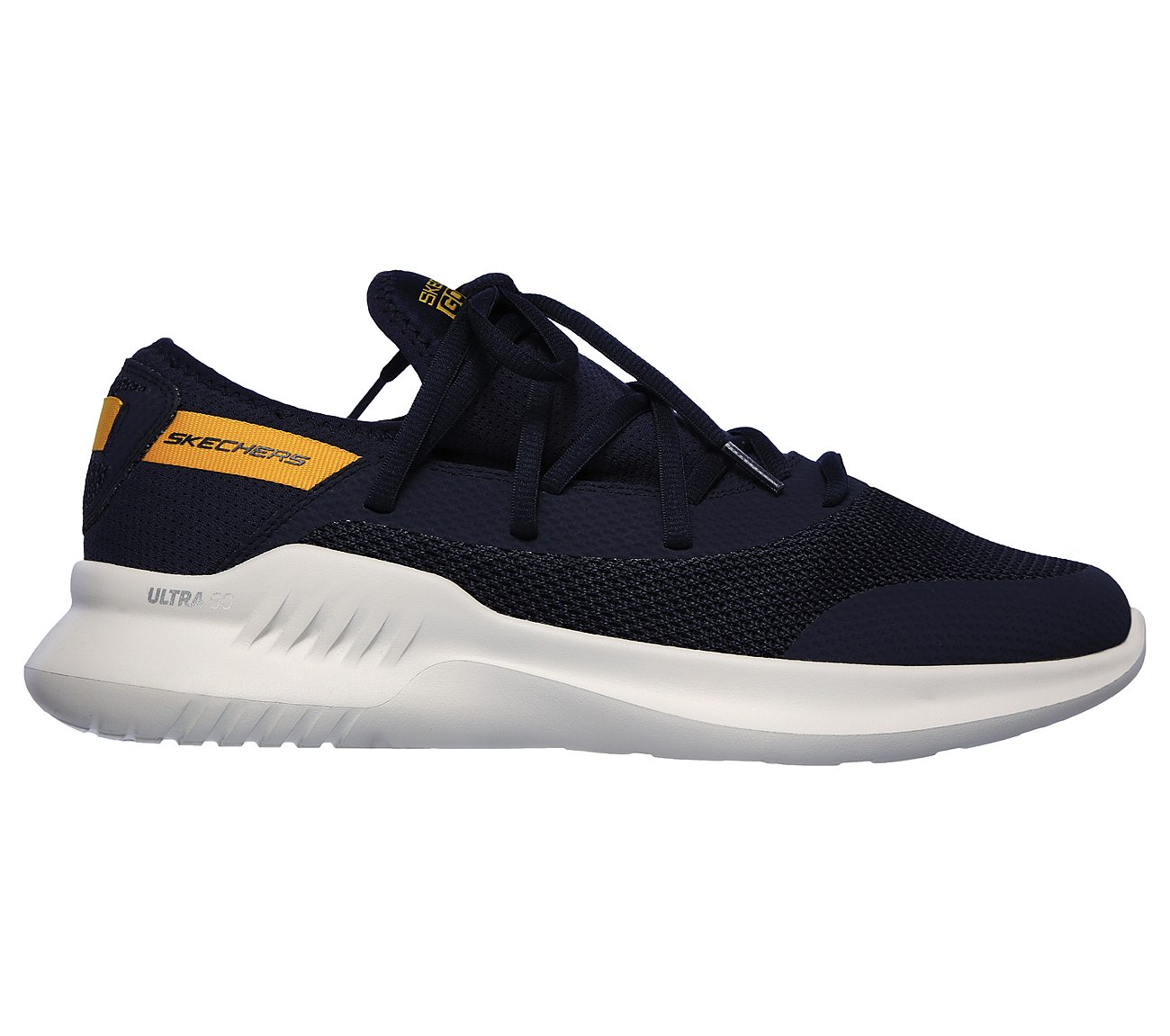 GO RUN MOJO 2.0-ENDURABLE, NAVY/YELLOW Footwear Right View