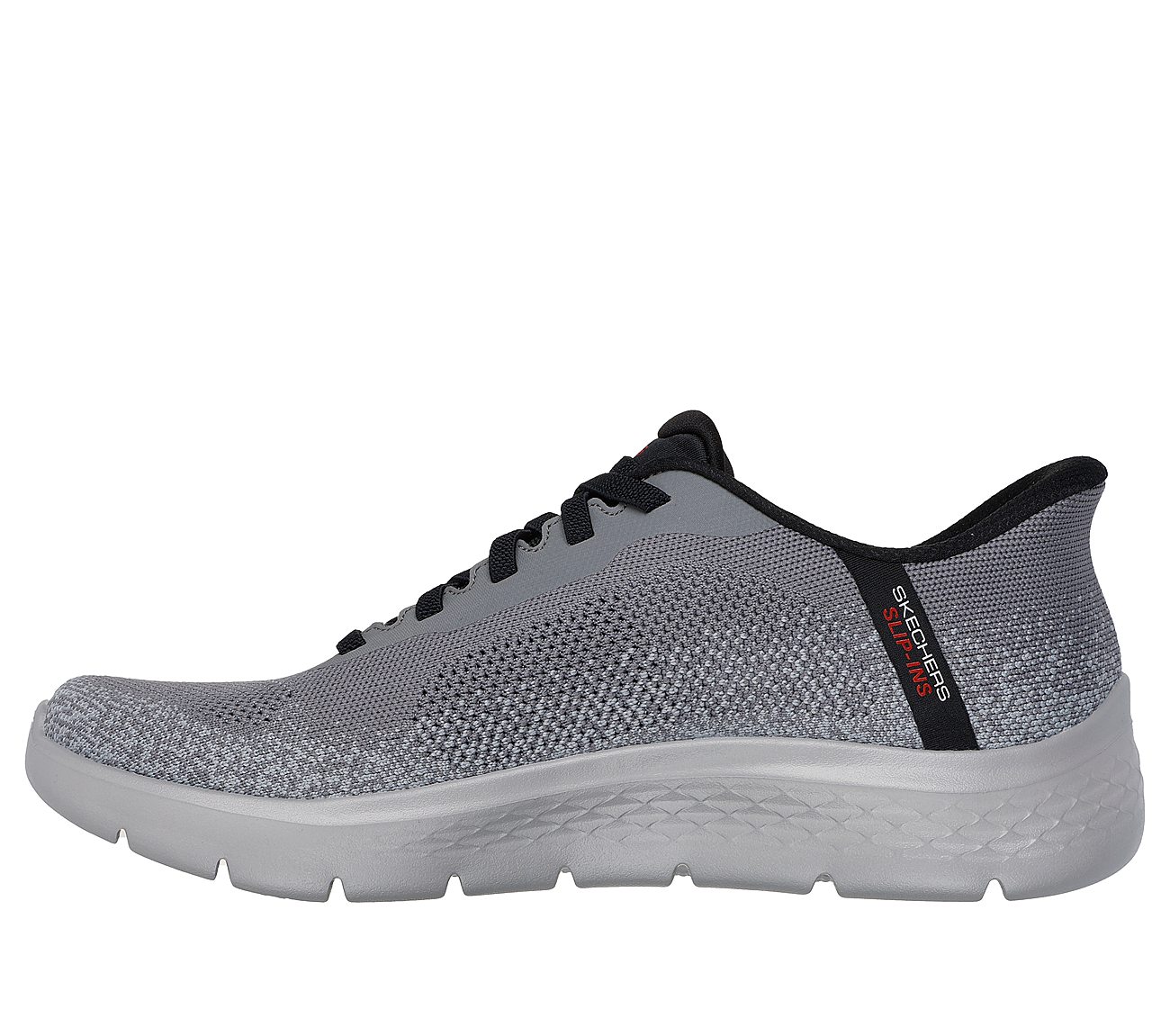GO WALK FLEX - PALOMO, CHARCOAL Footwear Left View