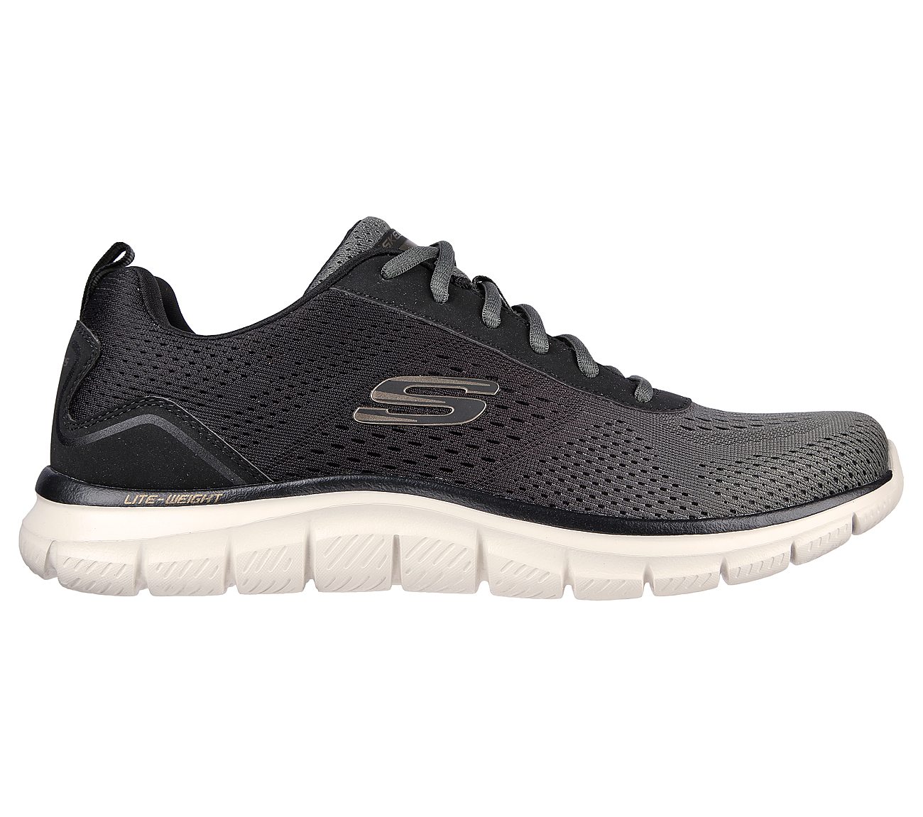 TRACK-RIPKENT, OLIVE/BLACK Footwear Lateral View