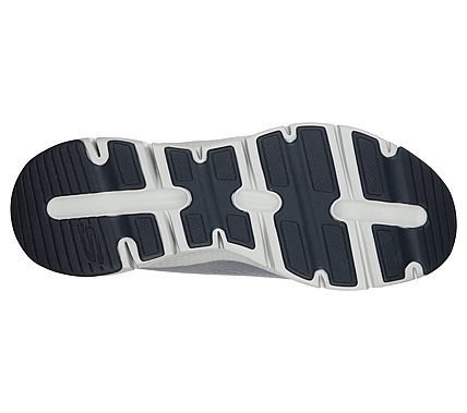 ARCH FIT -, GREY/NAVY Footwear Bottom View