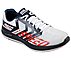 GO RUN RAZOR 3, WHITE/NAVY/RED Footwear Lateral View