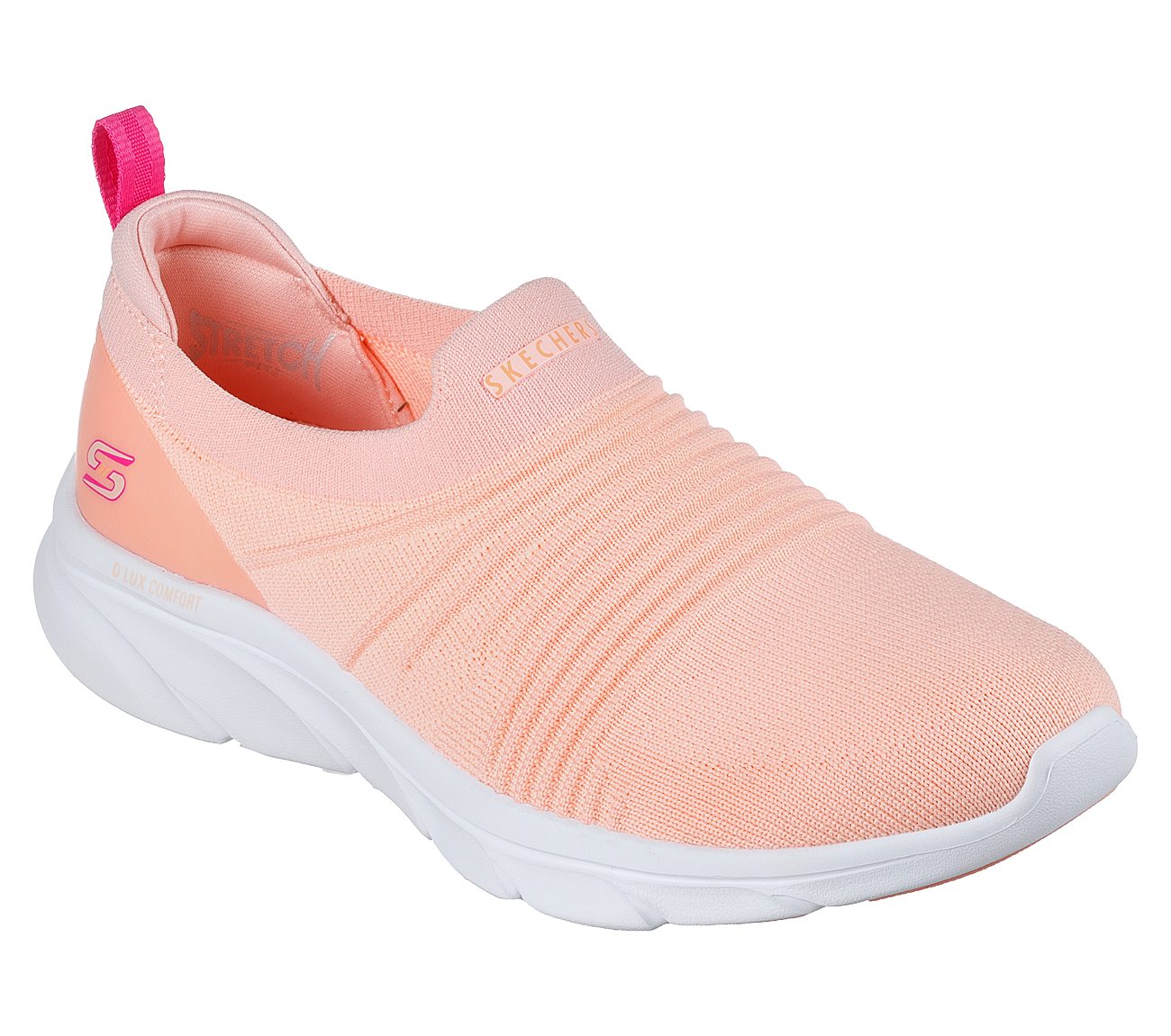 D'LUX COMFORT-GLOW TIME, PEACH Footwear Lateral View