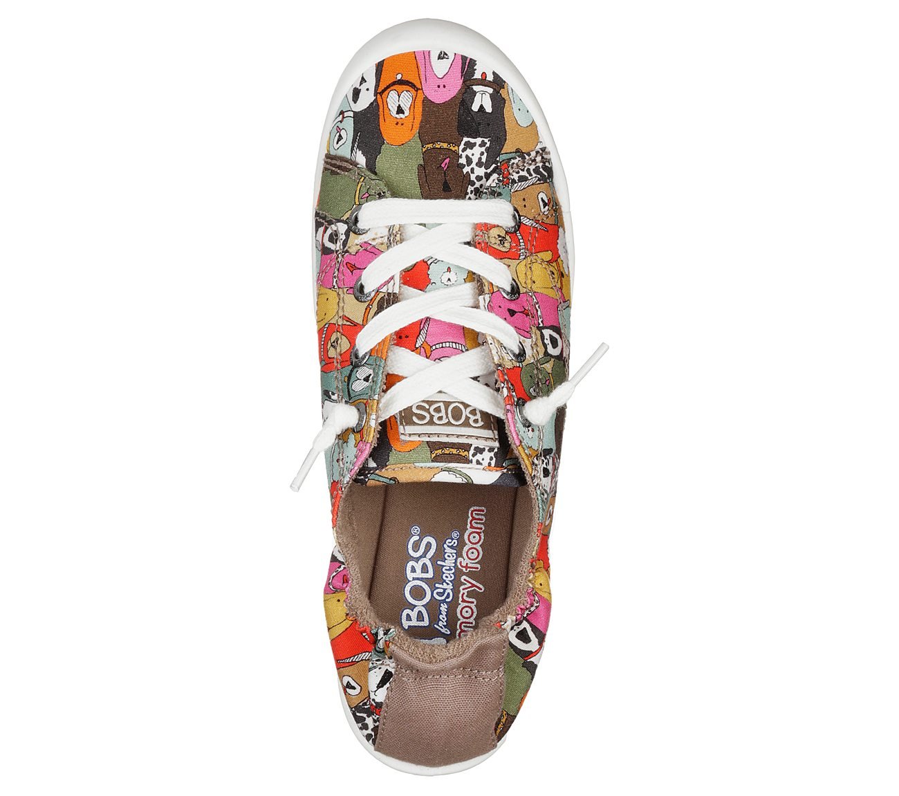 BEACH BINGO - DOG HOUSE PARTY, MULTI Footwear Top View