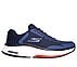 GO WALK DISTANCE WALKER, NAVY/ORANGE Footwear Lateral View