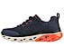 GLIDE-STEP SPORT - WAVE HEAT, NAVY/ORANGE Footwear Left View