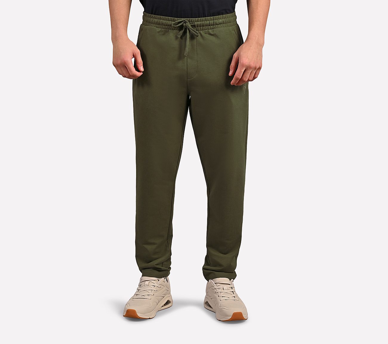 ACTIVE WOVEN PANT, BROWN OLIVE Apparel Lateral View