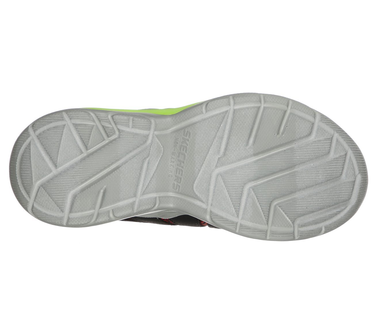 ERUPTERS IV - ZANDOR, BLACK/LIME Footwear Bottom View