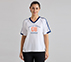 MUMBAI INDIANS V- NECK OVERSIZED TEE, WHITE