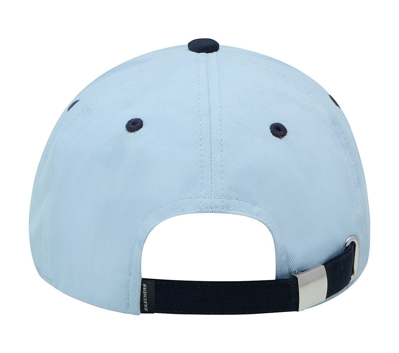 COTTON TWILL BASEBALL HAT , BLUE/NAVY