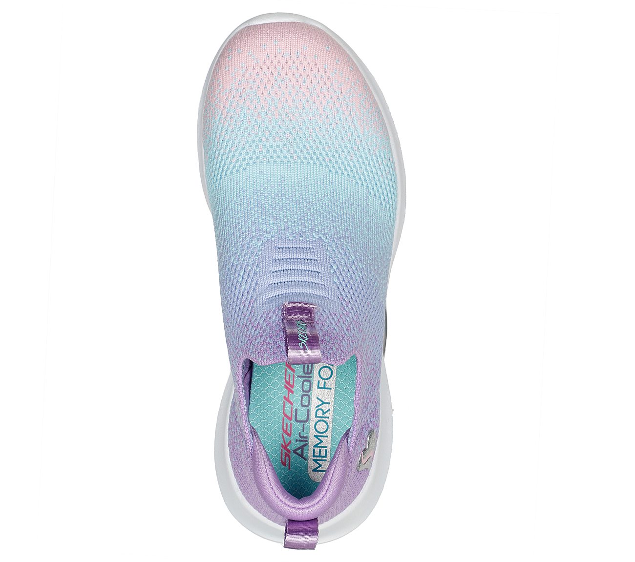 ULTRA FLEX - COLOR PERFECT, LAVENDER/MULTI Footwear Top View