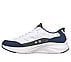 CONTOUR FOAM - COZY FIT, WHITE/NAVY Footwear Left View