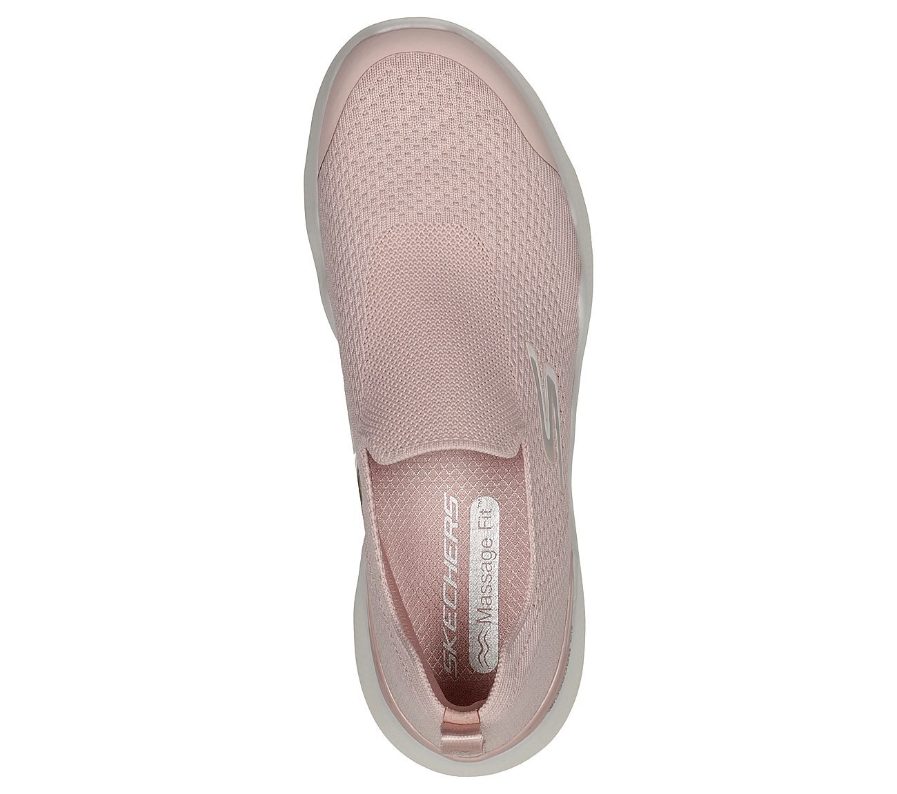 GO WALK MASSAGE FIT - TIDAL, LLLIGHT PINK Footwear Top View