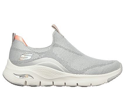 ARCH FIT, LIGHT GREY/PINK Footwear Right View