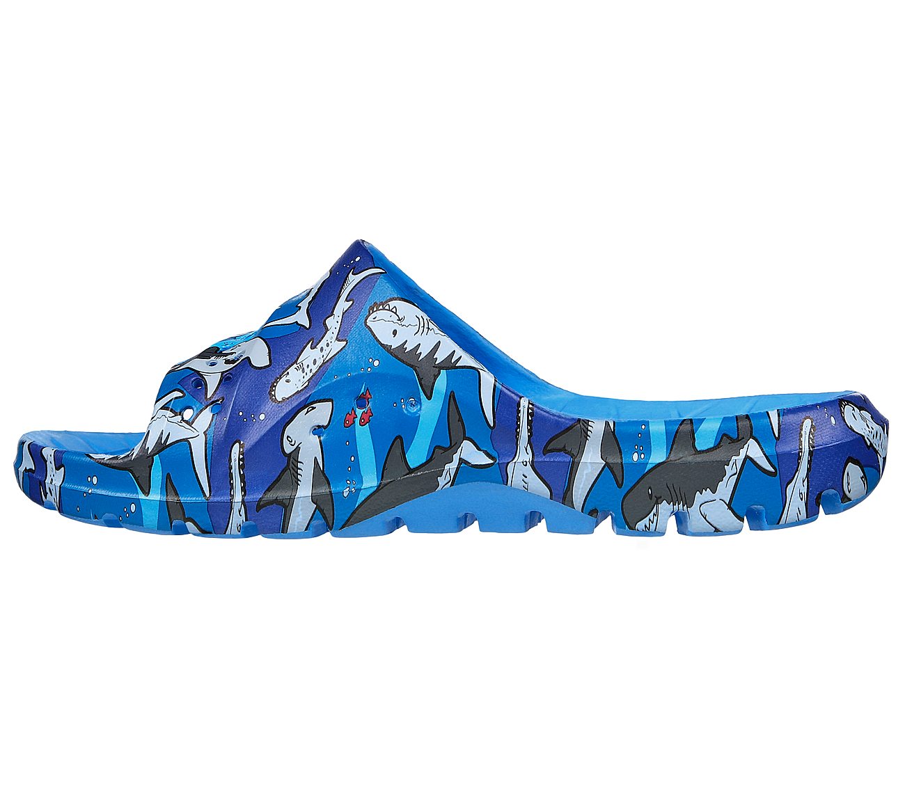 HOGAN - DANGEROUS WATERS, BLUE/LIGHT BLUE Footwear Left View