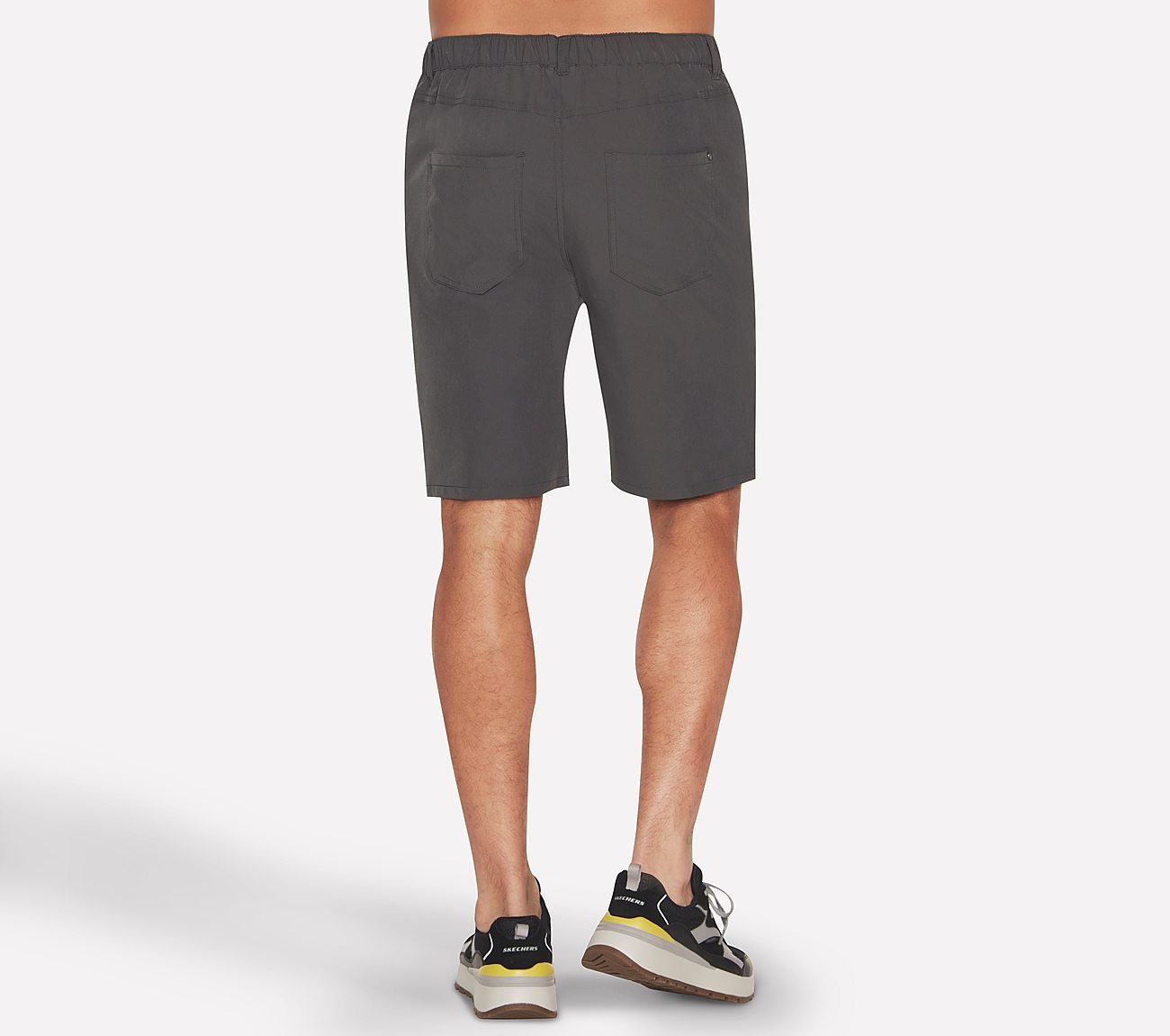 SKECHWEAVE PREMIUM 9 SHORT, BLACK/CHARCOAL Apparels Top View