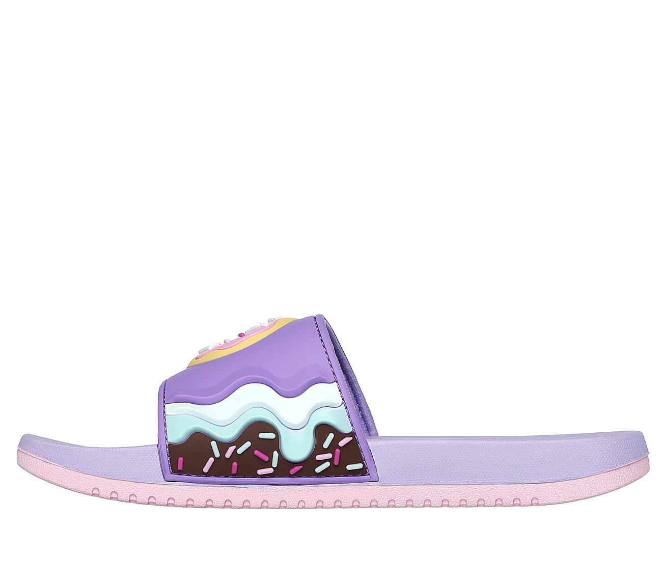 GAMBIX III - SWEET SLIDES, LAVENDER/PINK Footwear Left View