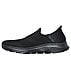 SKECHERS SLIP-INS: GO WALK 7 - EASY ON 2, BLACK