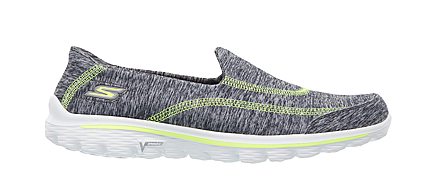 GO WALK 2 - 360, GREY/LIME Footwear Right View