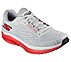 GO RUN RIDE 10, GREY/RED Footwear Right View